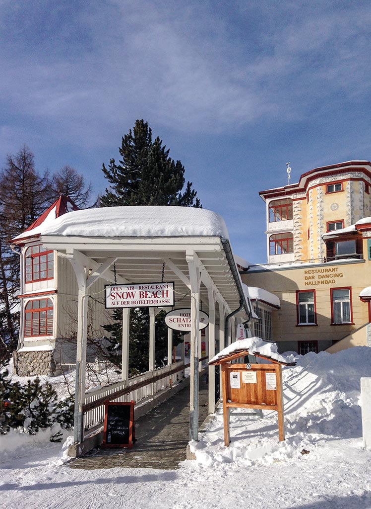 Jugendstil-Hotel auf der Schatzalp