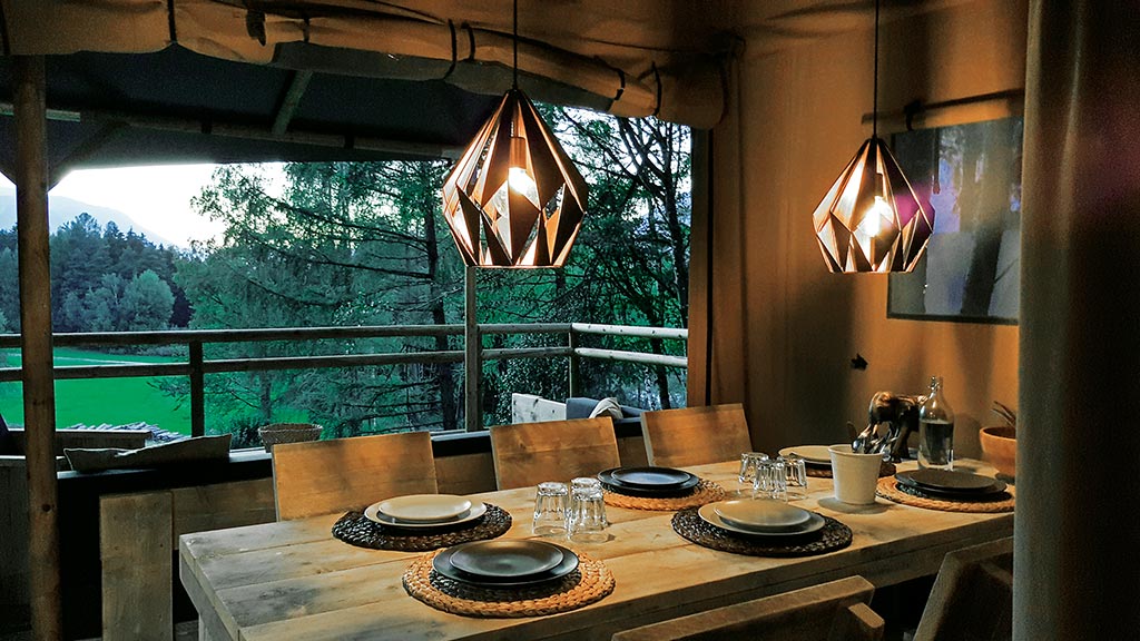 Großzügiger Essplatz